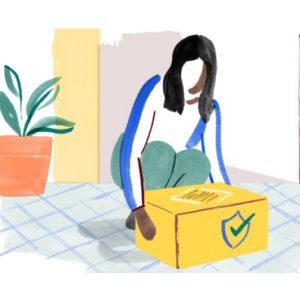 Lady-Picking-up-pacvkage